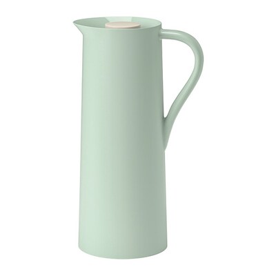 Vacuum flask, light green/beige, 34 oz