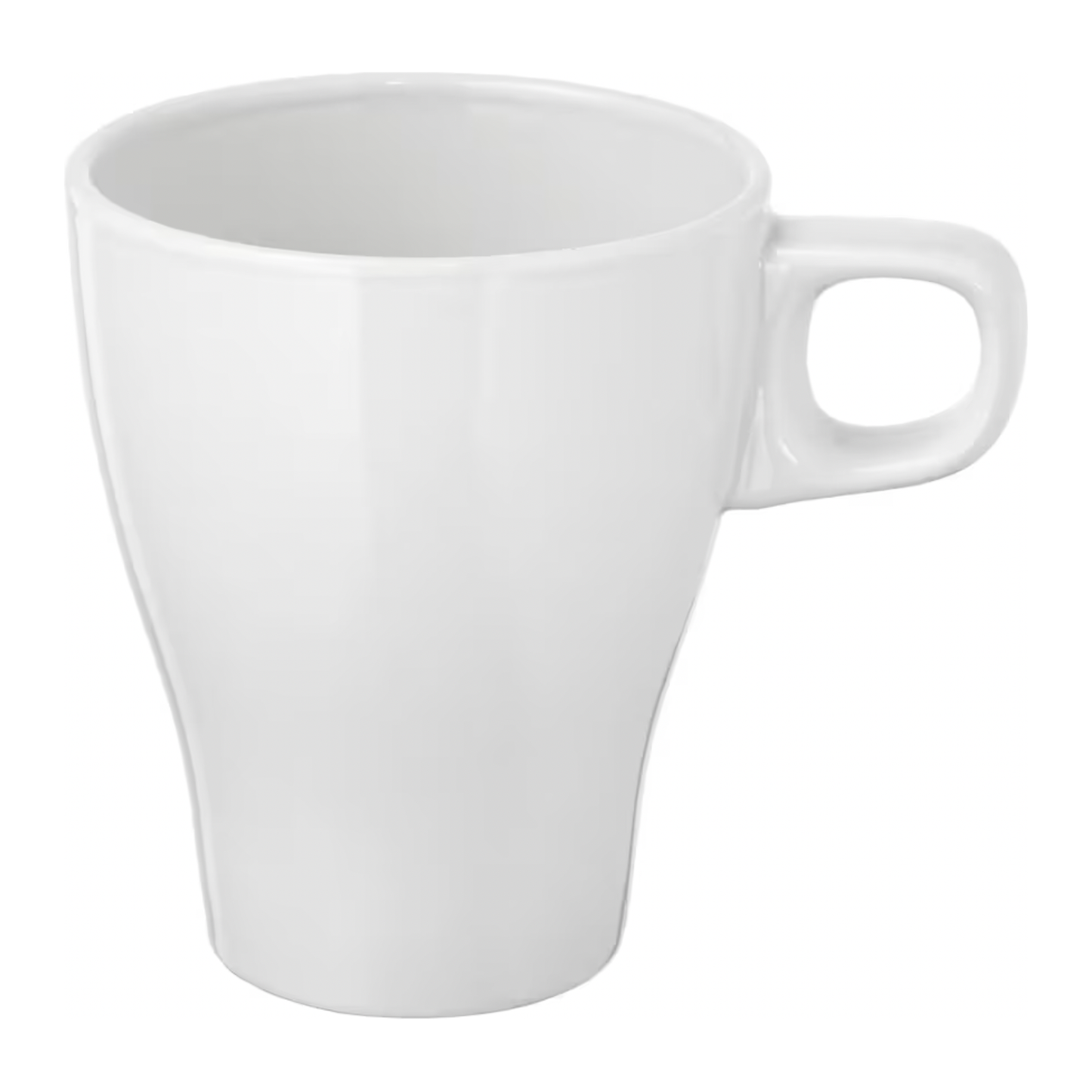 MUG stoneware white, 8 oz